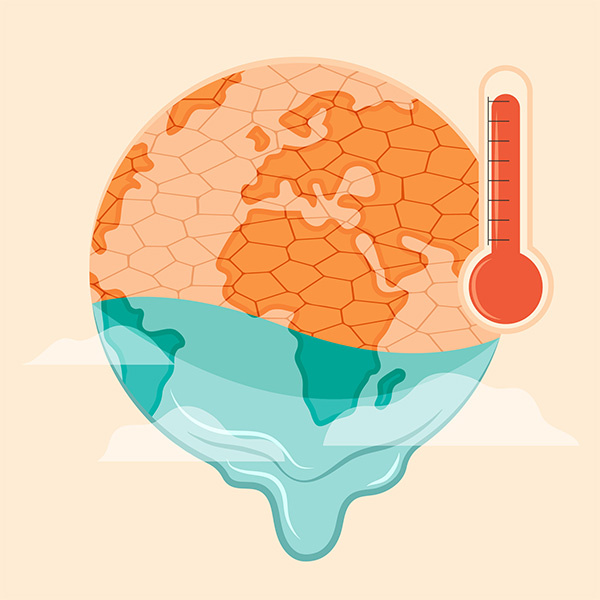 planète réchauffement climatique