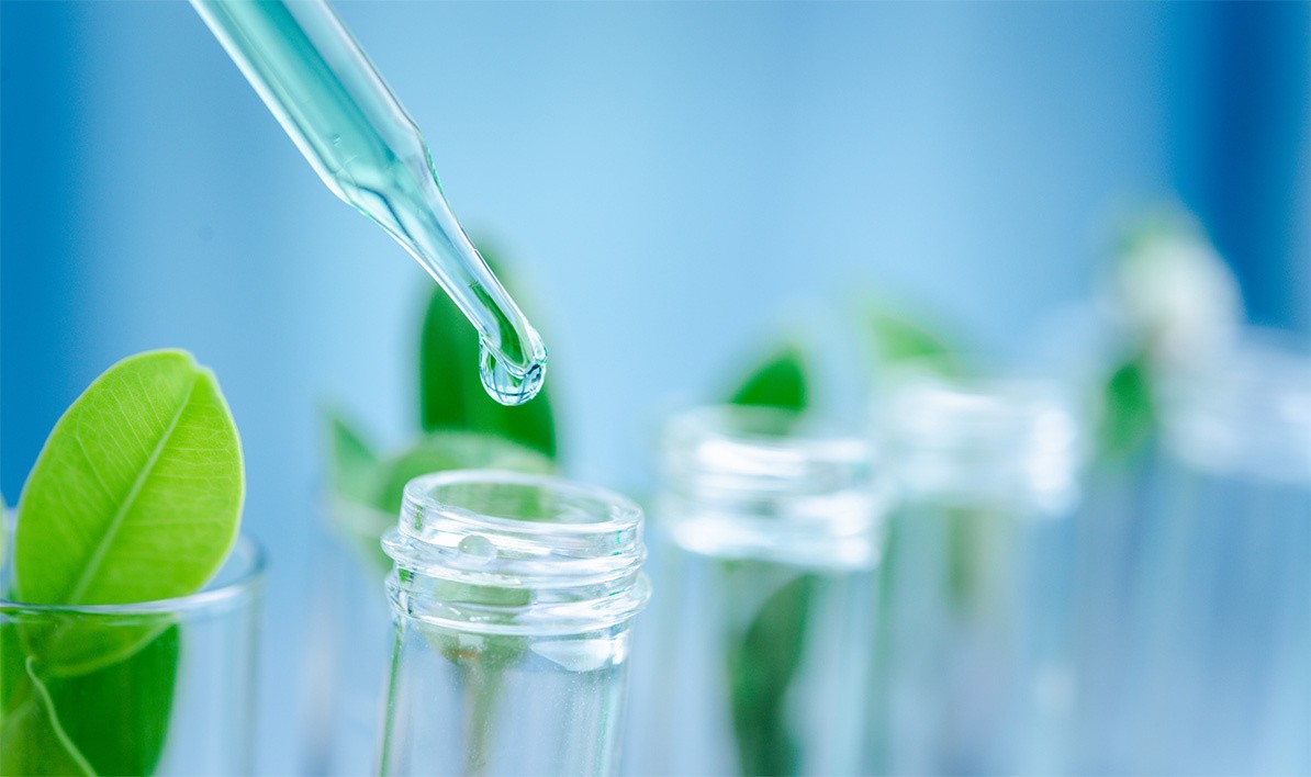 Fioles et pipettes de laboratoire