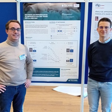 Journées de la recherche Porcine poster TECHNA