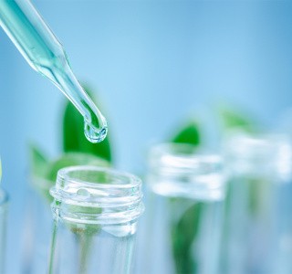 Fioles et pipettes de laboratoire