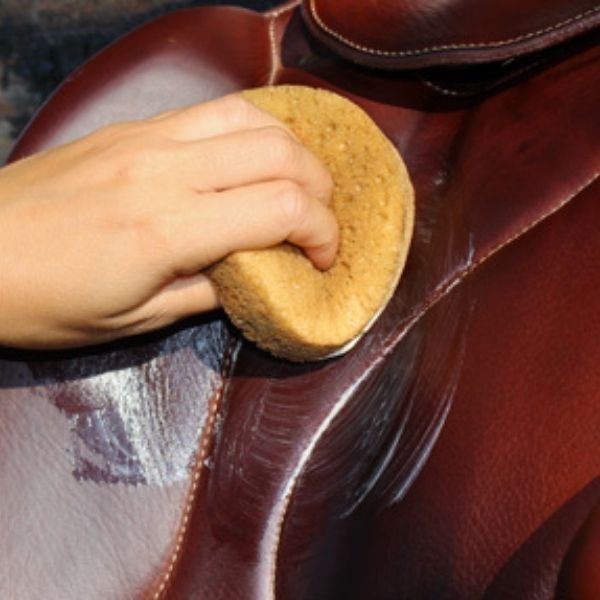 clean leather saddles