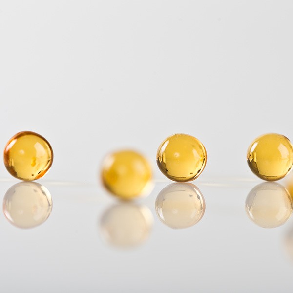 Oil ball encapsulation