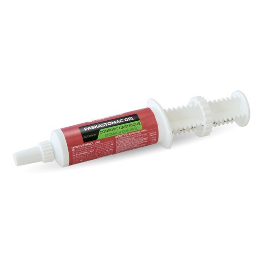 Photo de la seringue Paskastomac gel